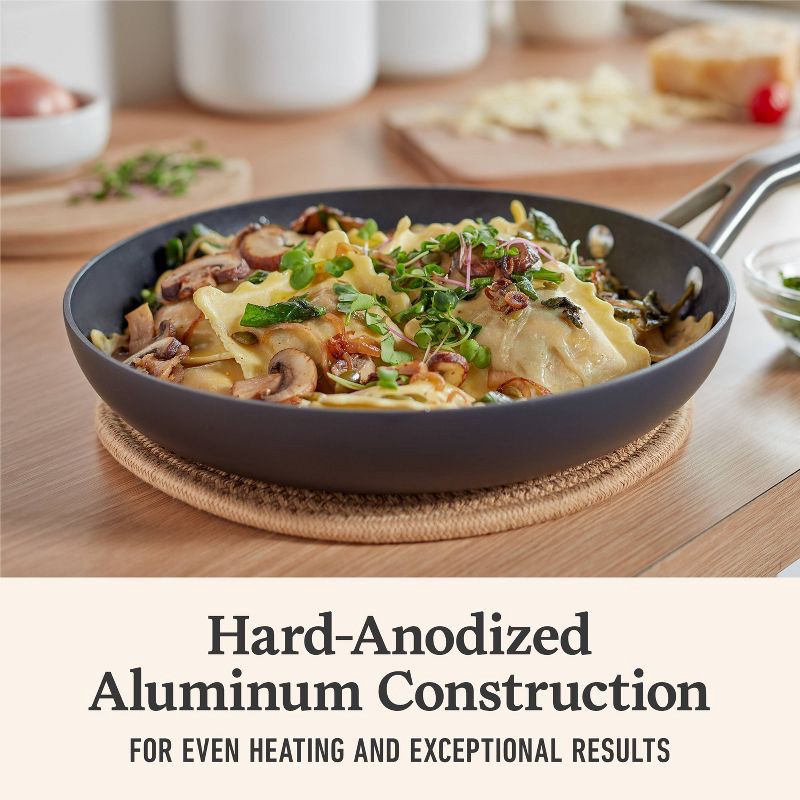 slide 5 of 6, Calphalon 12pc Hard Anodized Aluminum Nonstick Cookware Set: Oven-Safe, Dishwasher-Safe, Gas & Electric Compatible, 12 ct