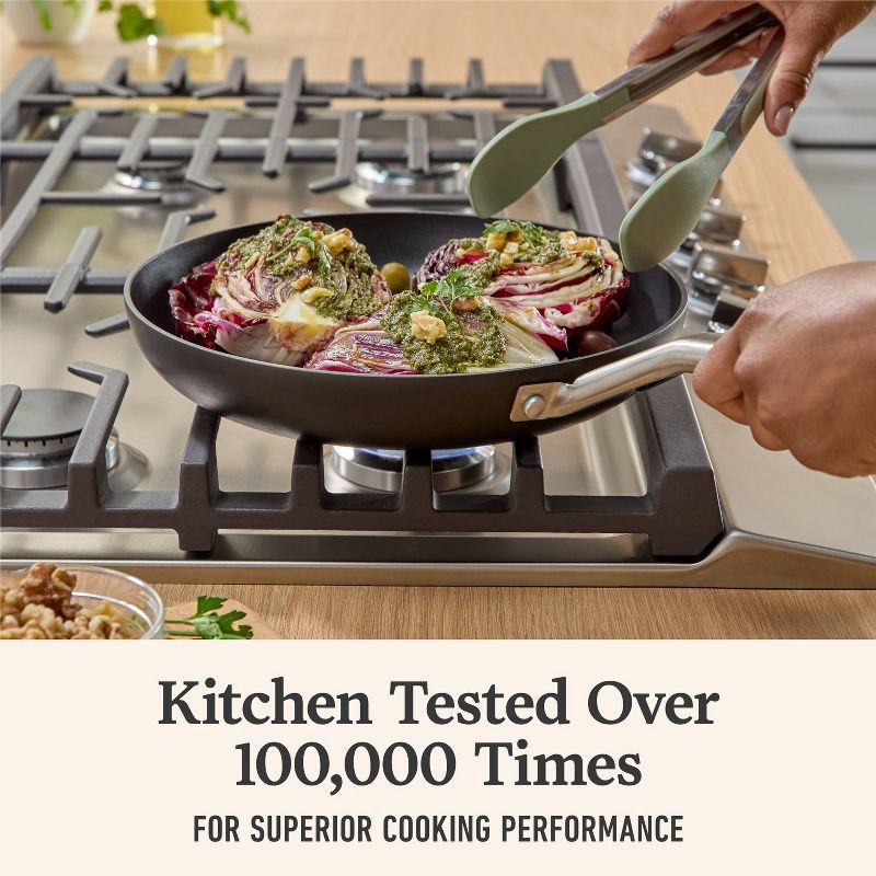 slide 2 of 6, Calphalon 8pc Hard Anodized Aluminum Nonstick Cookware Set: Tempered Glass Lids, Dishwasher & Oven Safe, 8 ct