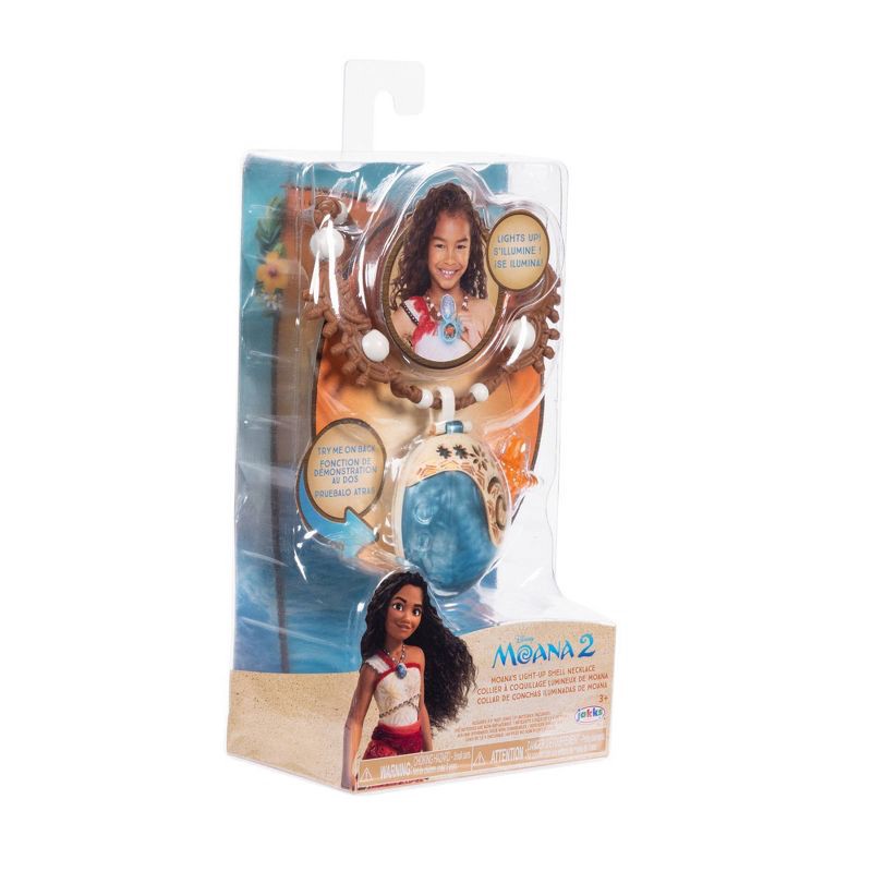 slide 7 of 8, Disney Moana 2 Moana Light-Up Shell Necklace, 1 ct