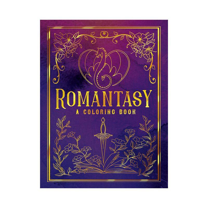 slide 1 of 1, DOVER Romantasy: A Coloring Book (Paperback), 1 ct
