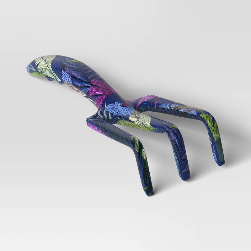 slide 2 of 4, 3pc Shears Gardening Tool Set Dark Palm Banana Tropical Blue - Threshold™, 3 ct