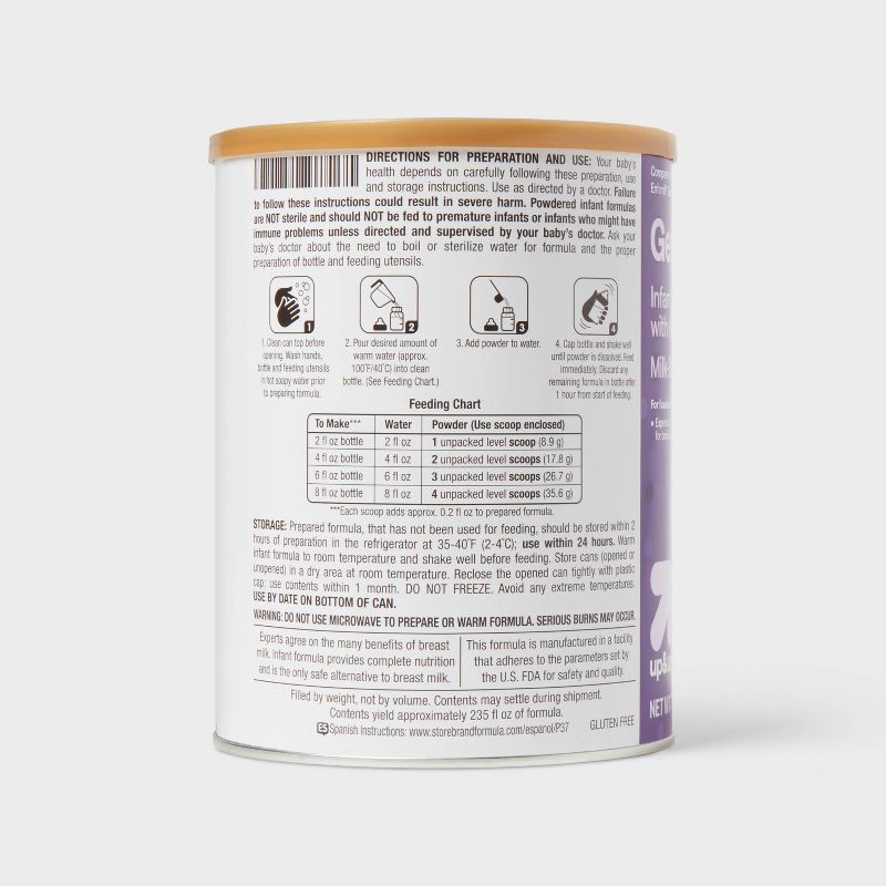 slide 4 of 5, Value Size Base Gentle Can - 32.8oz - up&up™, 32.8 oz