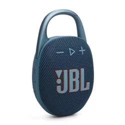 JBL Clip 5 Portable Bluetooth Waterproof Speaker - Blue: USB-C, IP67, 15h Battery Life