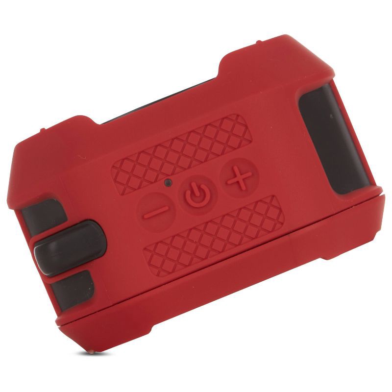 slide 5 of 10, Altec Lansing HydraTrek Bluetooth Waterproof Speaker - Red, 1 ct