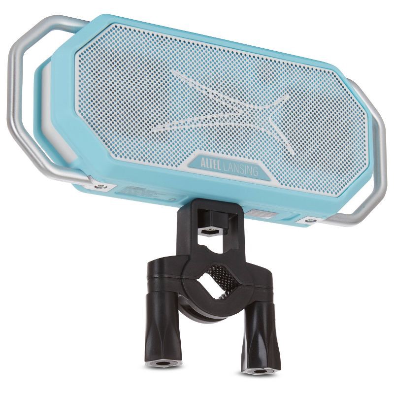 slide 2 of 15, Altec Lansing HydraWave Bluetooth Waterproof Speaker - Aqua Blue, 1 ct