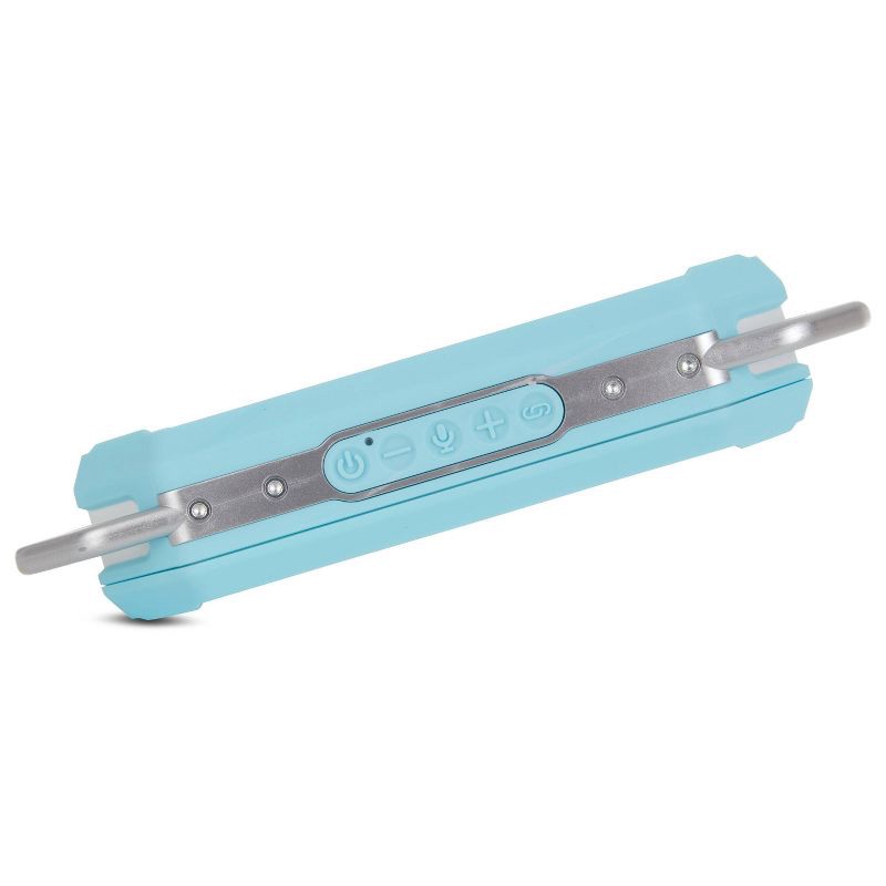 slide 5 of 15, Altec Lansing HydraWave Bluetooth Waterproof Speaker - Aqua Blue, 1 ct