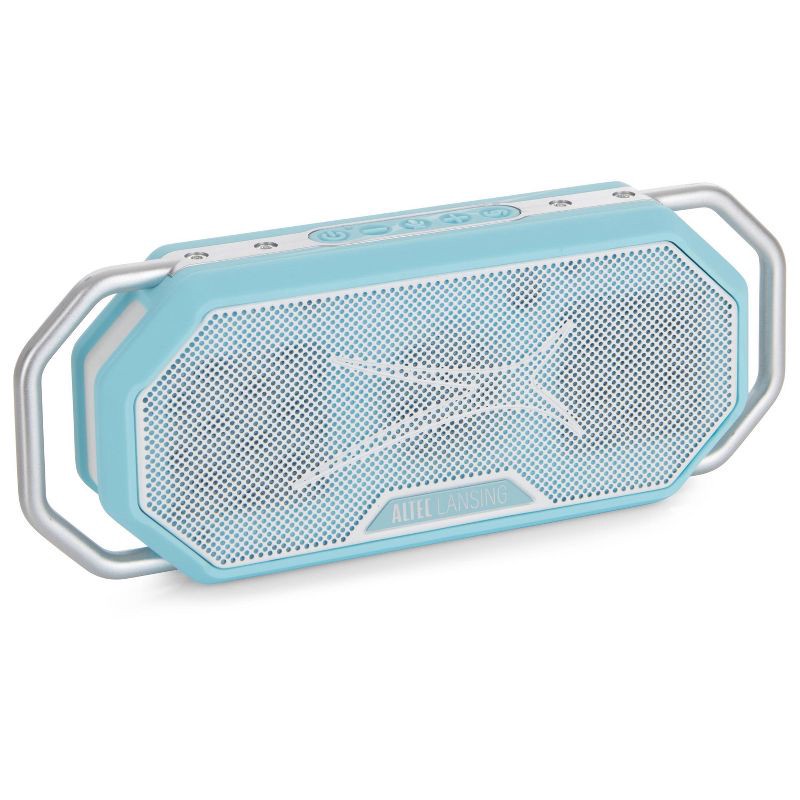 slide 1 of 15, Altec Lansing HydraWave Bluetooth Waterproof Speaker - Aqua Blue, 1 ct