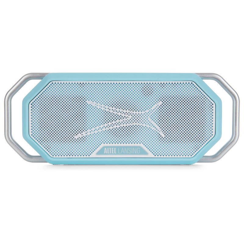 slide 11 of 15, Altec Lansing HydraWave Bluetooth Waterproof Speaker - Aqua Blue, 1 ct