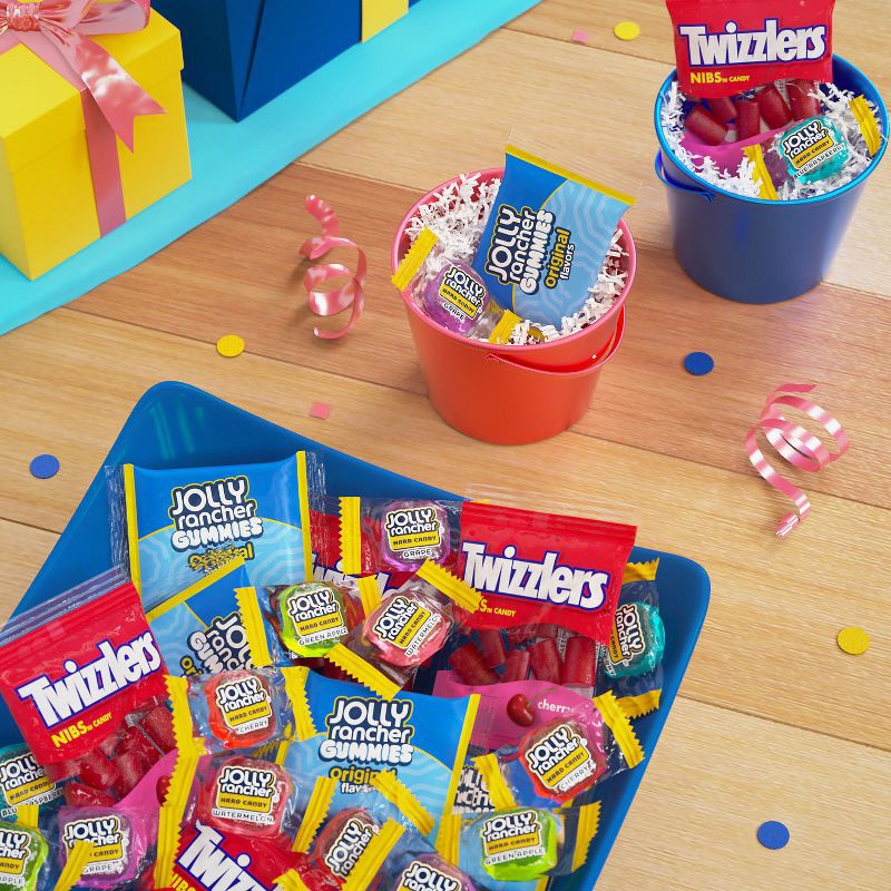 slide 3 of 7, Jolly Rancher and Twizzlers Assorted Fruit Flavored Party Bag Candy - 43.03oz, 43.03 oz
