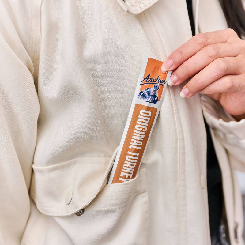 slide 7 of 7, Archer Jerky Archer Original Turkey Stick - 1oz, 1 oz