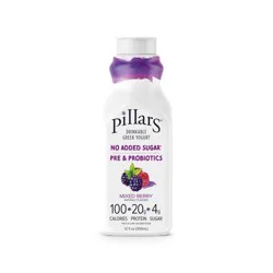 pillars yogurt Pillars Mixed Berry Greek Yogurt Drink - 20g Protein 12oz