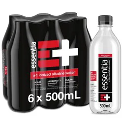 Essentia Bottled Purified Alkaline Water - 6pk/16.9 fl oz​
