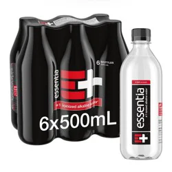 Essentia Ionized Alkaline Water Bottles - 6pk/16.9 fl oz