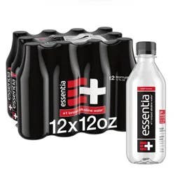 Essentia Ionized Alkaline Water Bottles - 12pk/12 fl oz