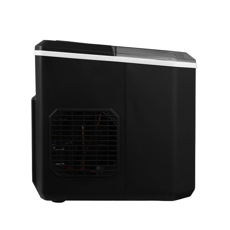 slide 7 of 7, Frigidaire 26lb Compact Ice Maker - Black: Portable Countertop Ice Machine, Bullet Ice, 26lb Daily Production, 26 lb, 26 lb