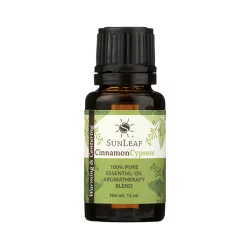 Sunleaf Naturals Cinnamon Cypress Essential Oil Aroma Blend