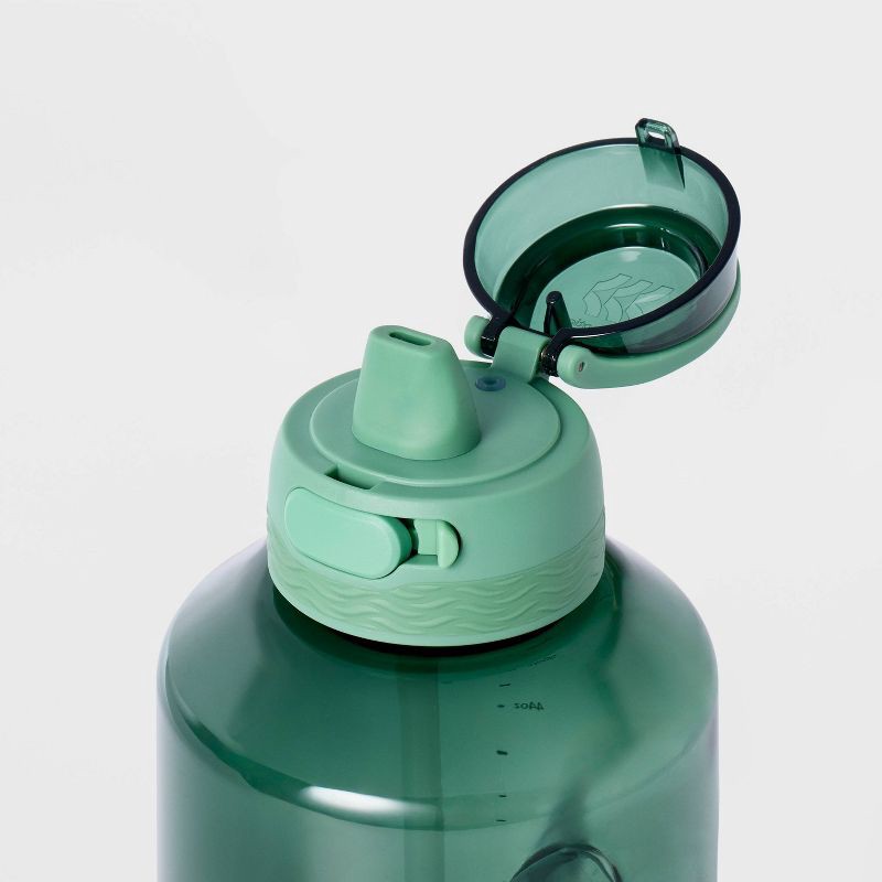 slide 3 of 3, 64oz Tritan Beverage Plastic Water Bottle Soft Green - All In Motion‚Ñ¢, 64 oz
