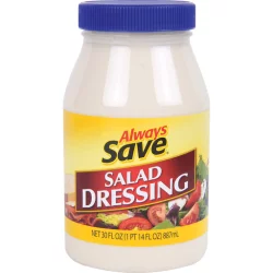 Always Save Salad Dressing