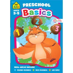 School Zone Preschool Basics Deluxe Workbook