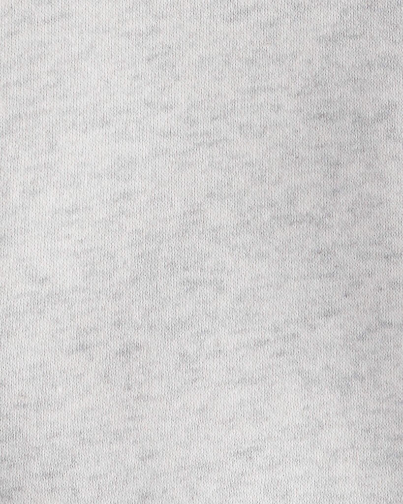 slide 2 of 2, Carter's Carters Baby Boy Solid Fleece Long-Sleeve Hoodie - Grey Heather Grey 12M, 1 ct