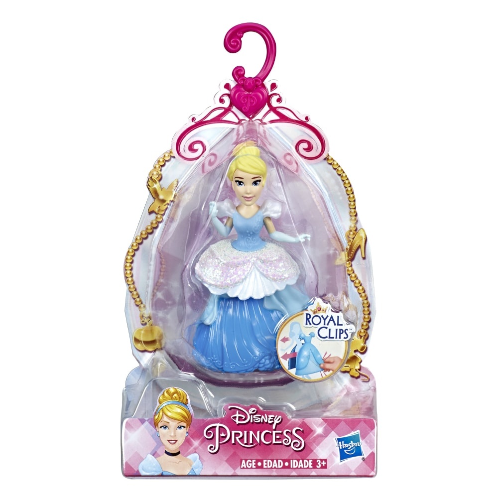 slide 1 of 1, Hasbro Disney Princess Royal Clips Cinderella Doll, 1 ct