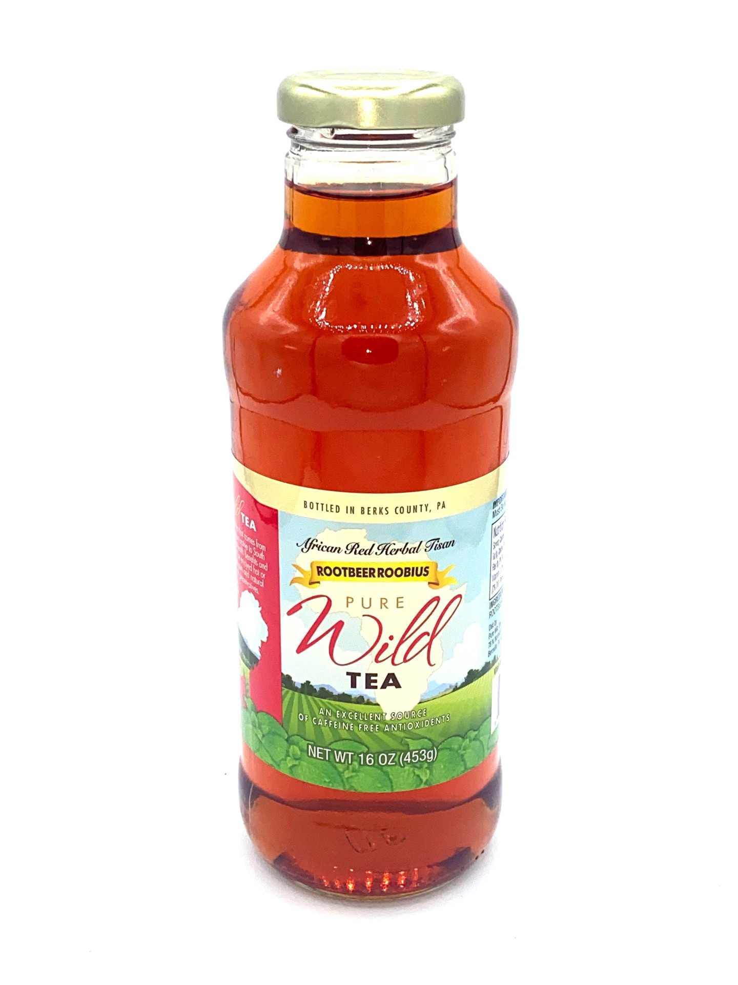 slide 1 of 1, Pure Wild Rootbeer Rooibos Tea - 20 fl oz, 20 fl oz