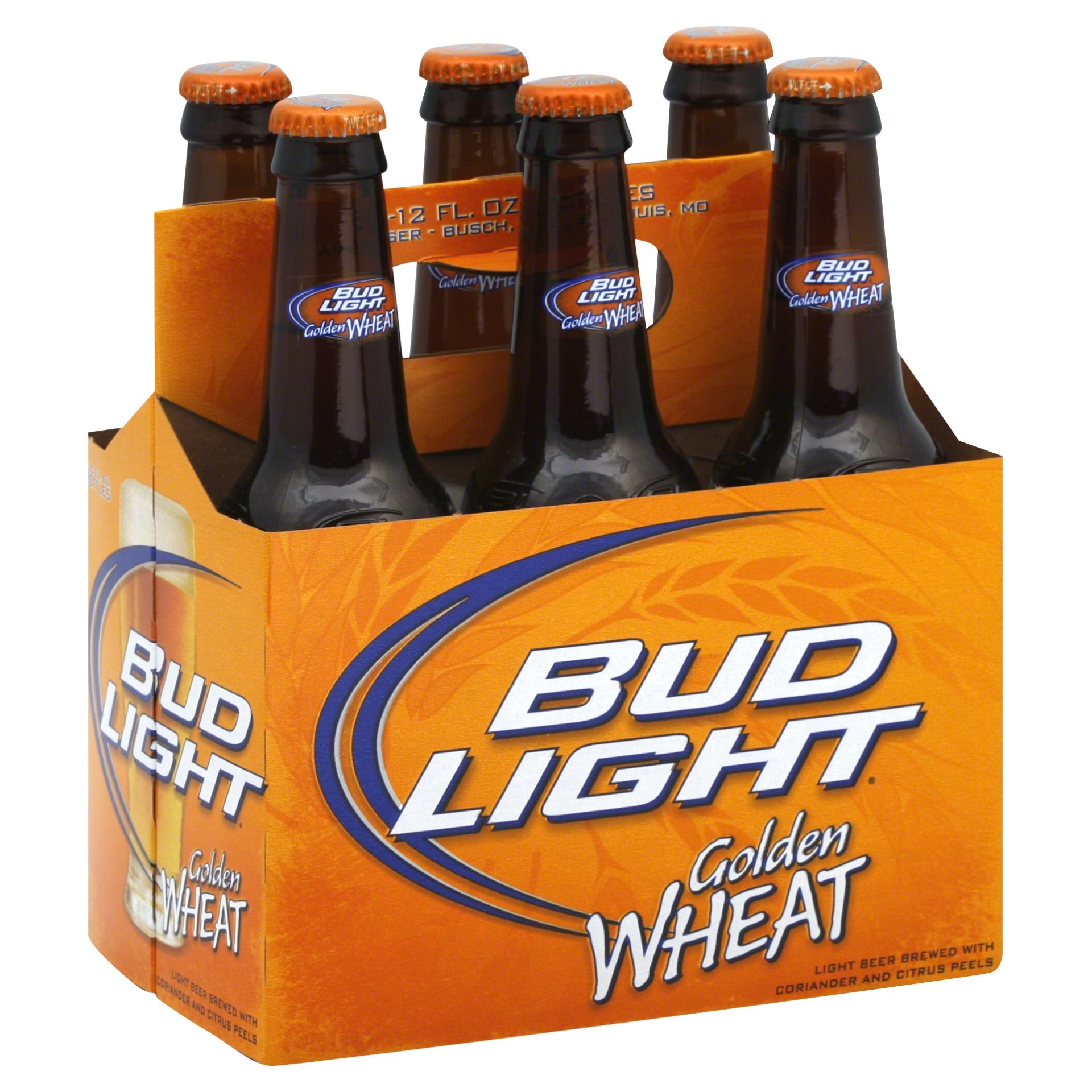 slide 1 of 1, Bud Light Golden Wheat, 6 ct; 12 oz