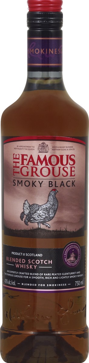 slide 6 of 6, The Famous Grouse Famous Grouse Smoky Black Whiskey, 750 ml