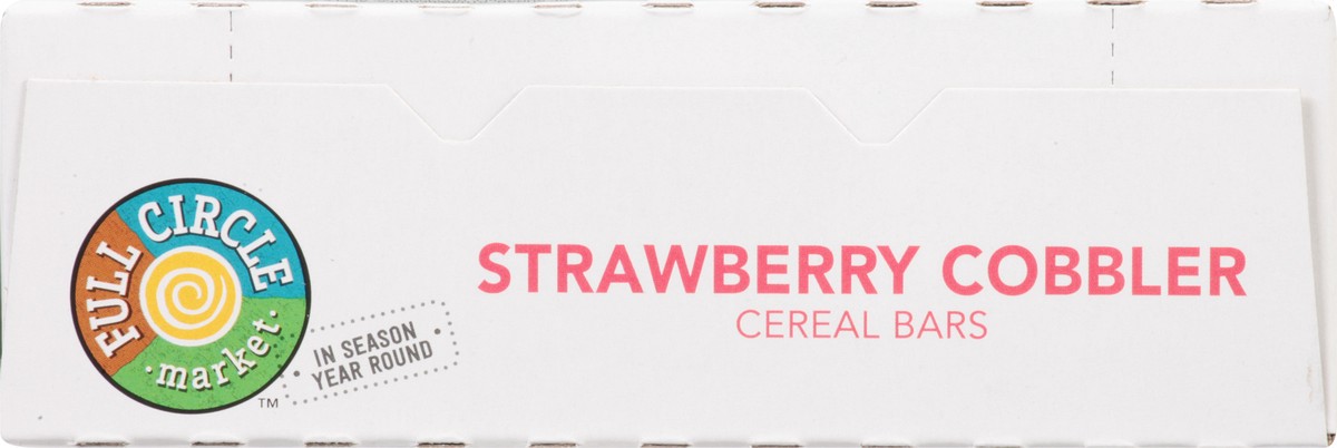 slide 4 of 9, Full Circle Market Strawberry Cobbler Cereal Bars 6 ea, 6 ct