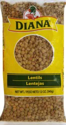 NON BRAND Dry Lentils Bag 12Oz