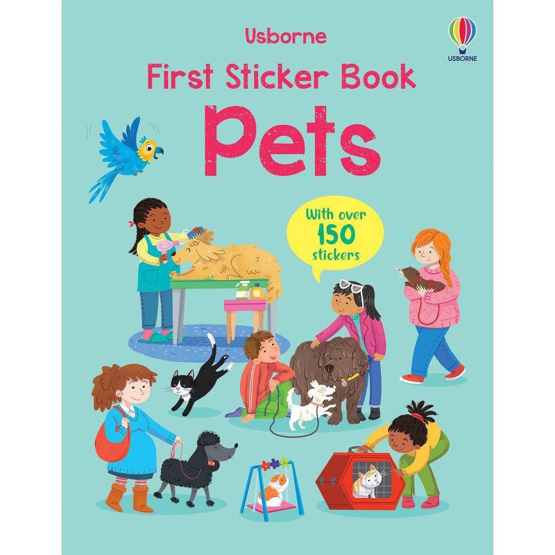 slide 1 of 1, Usborne Books First Sticker Book Pets - by Kristie Pickersgill (Paperback), 1 ct