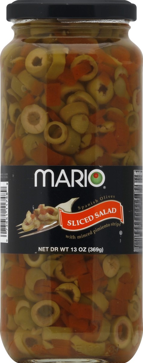 slide 2 of 2, Mario Olives 13 oz, 13 oz