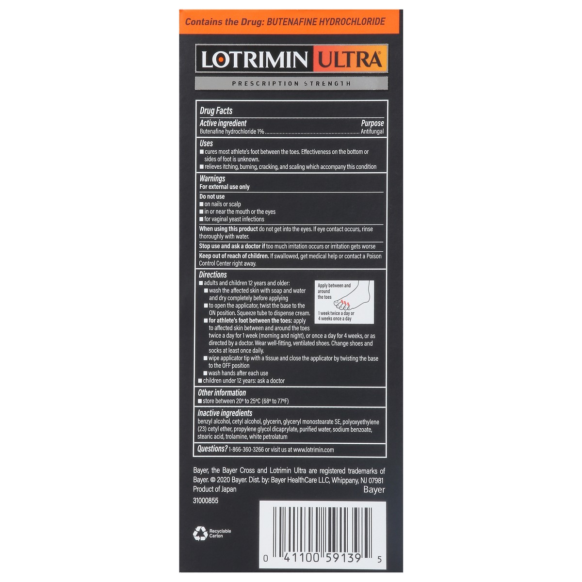 slide 8 of 15, Lotrimin Ultra Prescription Strength Antifungal Cream 0.70 oz, 0.70 oz
