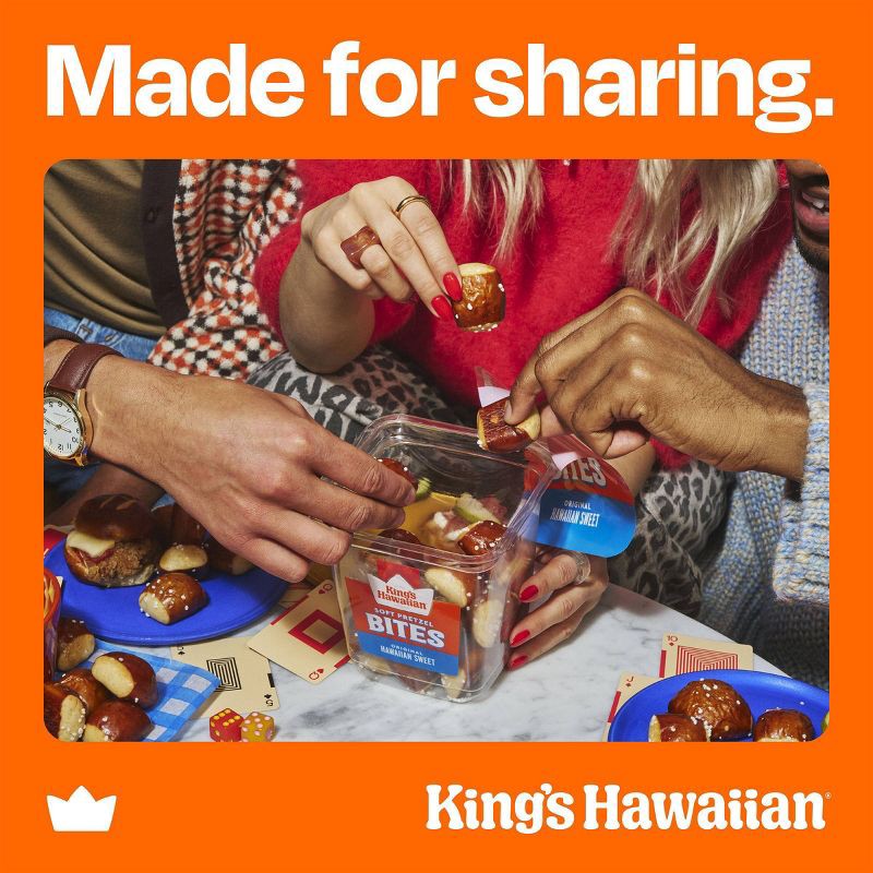 slide 2 of 8, King's Hawaiian Pretzel Bites - 10.2oz, 10.2 oz