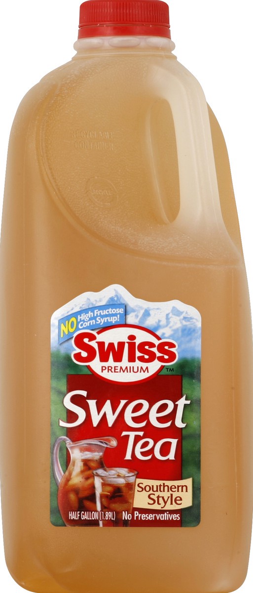 slide 2 of 4, Swiss Premium Sweet Tea Southern Style - Half Gallon Plastic Jug - 1/2 gal, 2 qt