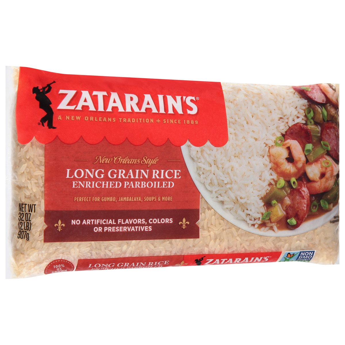 slide 2 of 11, Zatarain's Enriched Parboiled Long Grain Rice, 2 lb