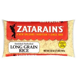 Zatarain's White Rice - Parboiled Long Grain, 2 lb
