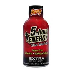 5 Hour Energy Shot Extra Strength - Berry - Single Shot