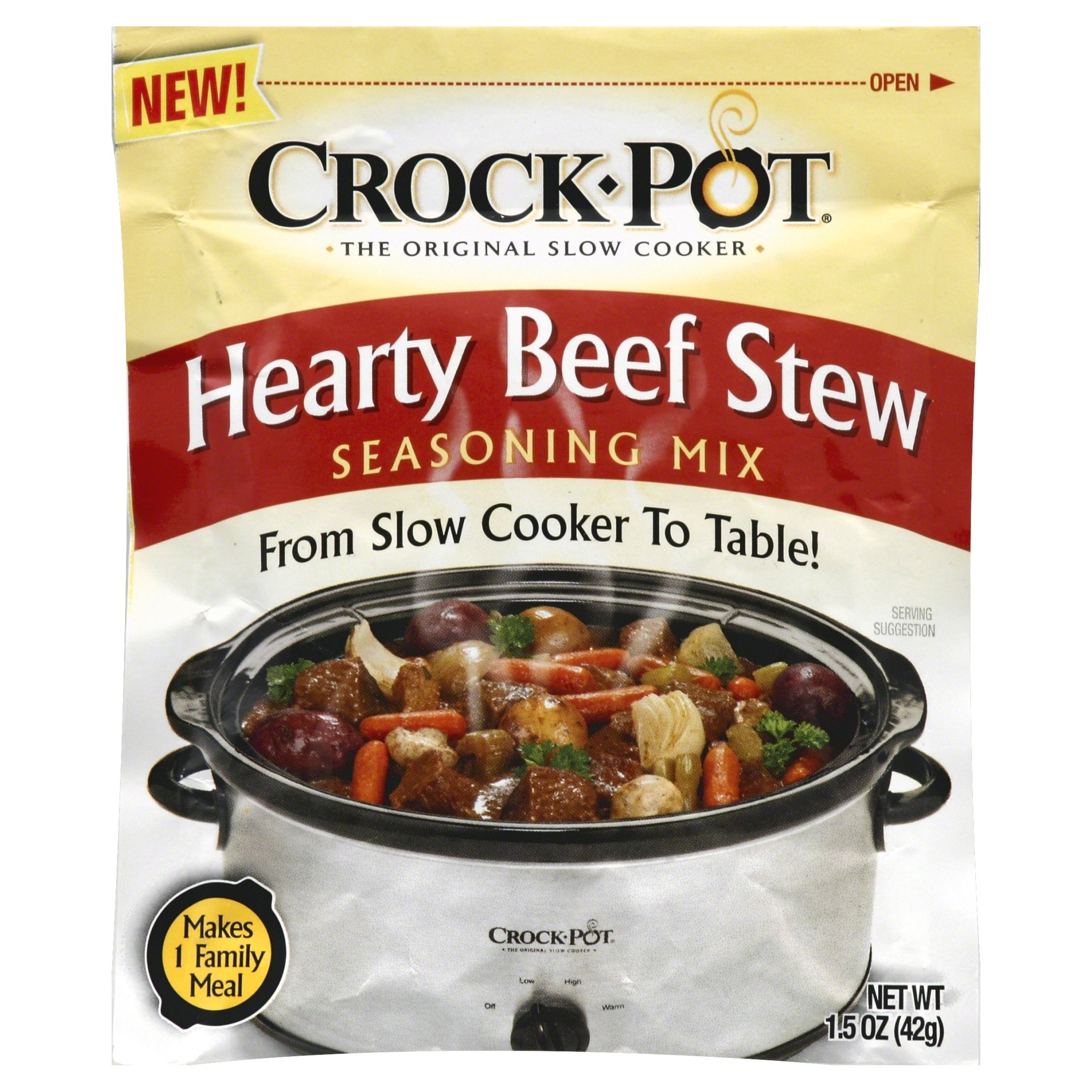 Crock-Pot Hearty Beef Stew Seasoning Mix 1.5 oz | Shipt