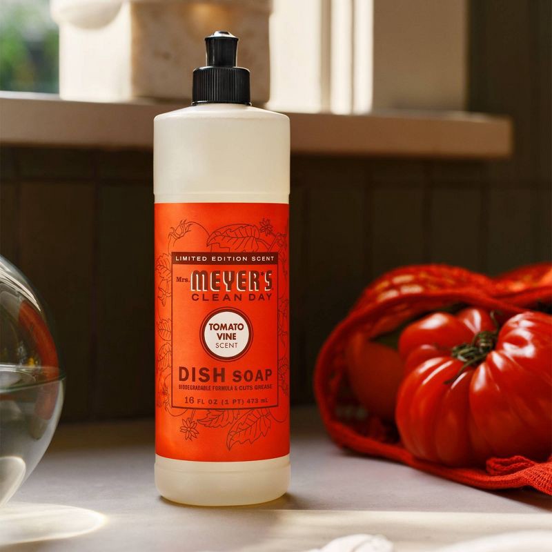 slide 3 of 8, Mrs. Meyer's Clean Day Tomato Vine Dish Soap - 16 fl oz, 16 fl oz