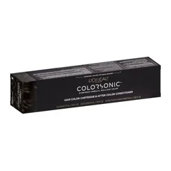 L'Oreal Paris Colorsonic Ammonia Free Permanent Hair Color Cartridge - Device Sold Separately - Darkest Brown 3: Liquid Formula
