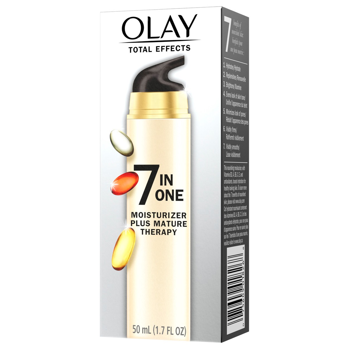 slide 3 of 7, Olay Total Effects Face Moisturizer Plus Mature Therapy, 1.7 fl oz, 1.7 oz