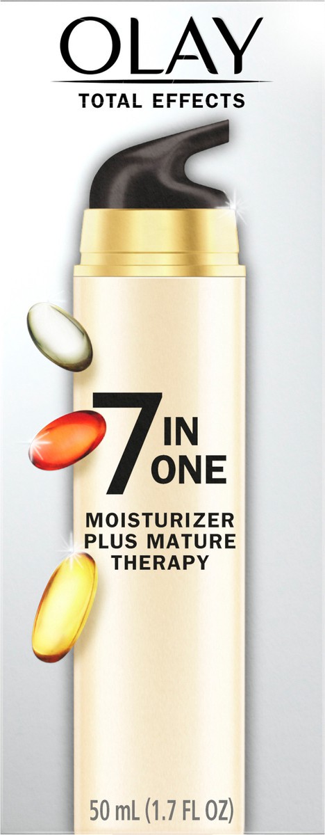 slide 4 of 7, Olay Total Effects Face Moisturizer Plus Mature Therapy, 1.7 fl oz, 1.7 oz