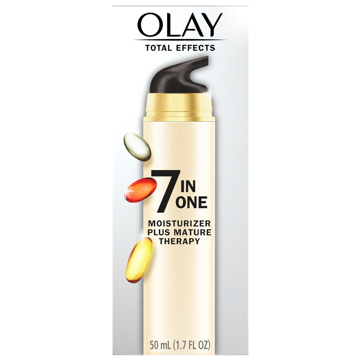 slide 1 of 7, Olay Total Effects Face Moisturizer Plus Mature Therapy, 1.7 fl oz, 1.7 oz