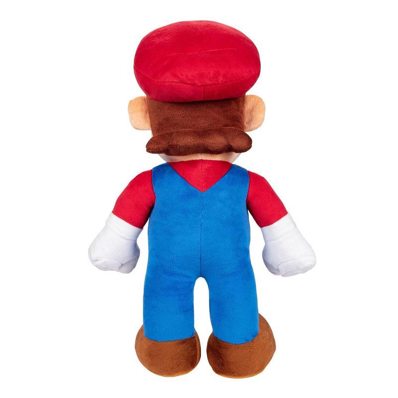 slide 3 of 4, Nintendo Super Mario 20" Jumbo Stuffed Plush Buddy Mario, 1 ct