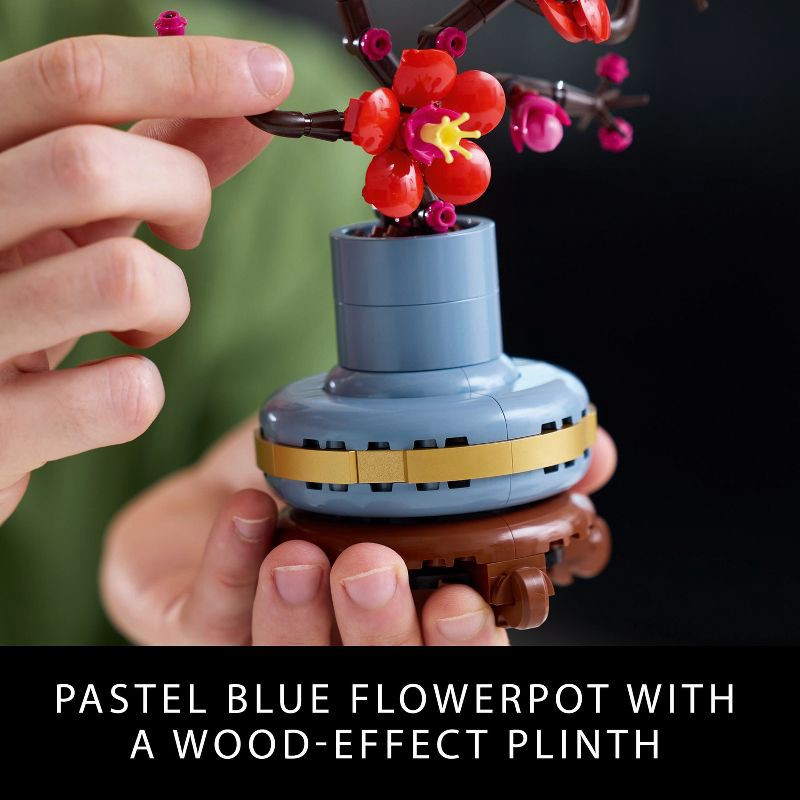 slide 2 of 5, LEGO Icons Plum Blossom Flower Décor Display Set for Office Décor 10369, 1 ct