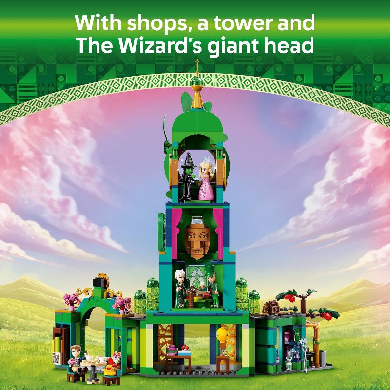 slide 4 of 10, LEGO Wicked Welcome to Emerald City Collectible Toy 75684, 1 ct