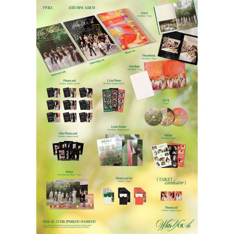 slide 2 of 3, Universal Music Group TWICE - With YOU-th (Target Exclusive, CD), 1 ct