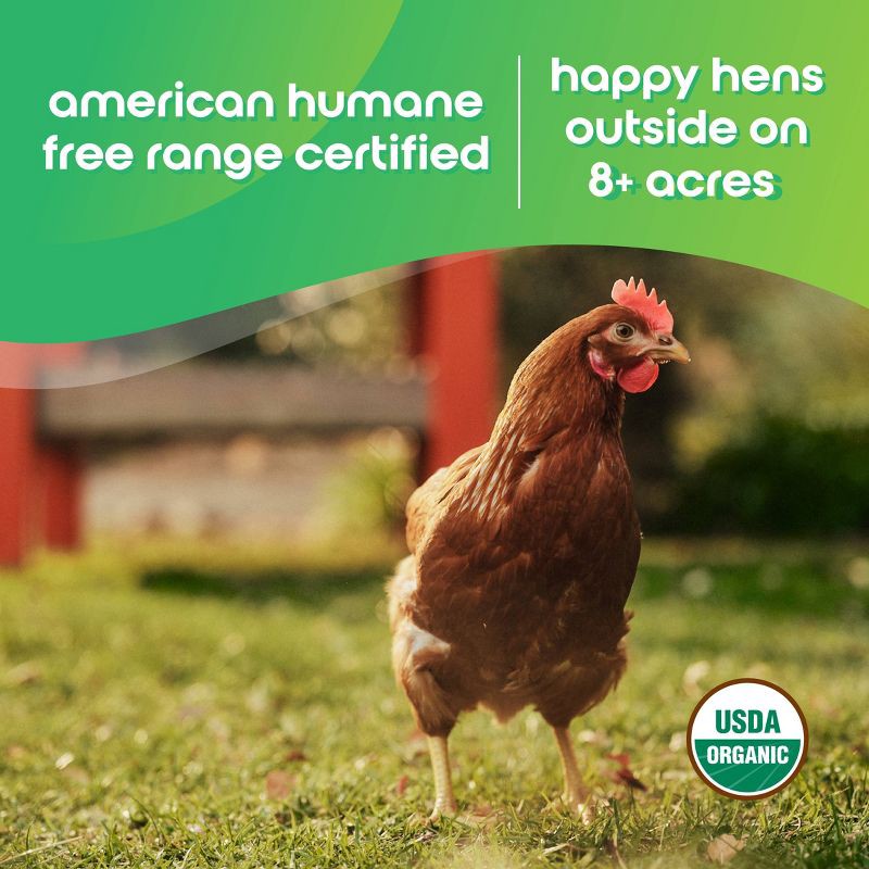 slide 4 of 7, The Happy Egg Co. Organic Free Range Eggs - 18ct, 18 ct