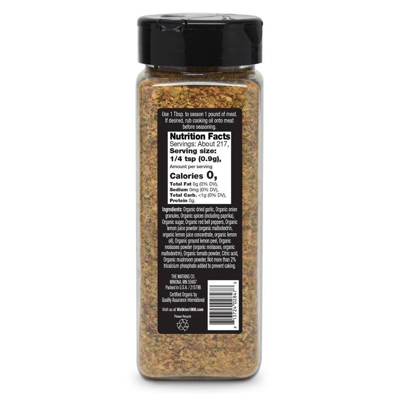slide 2 of 4, Watkins Organic Grilling Salt-Free Chicken Seasoning​ - 6.8oz, 6.8 oz